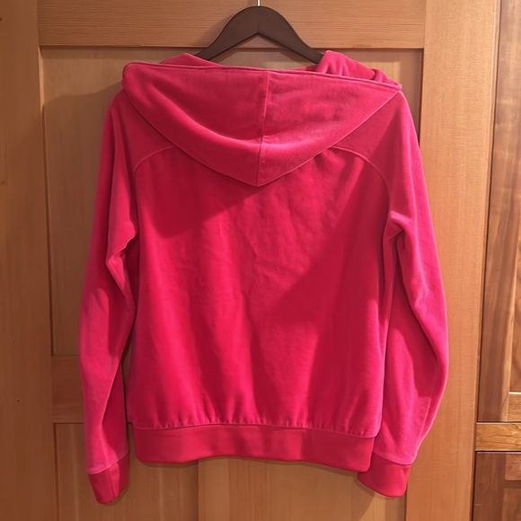 Juicy Couture classic Cotton Velour Hoodie - Picture 2 of 6